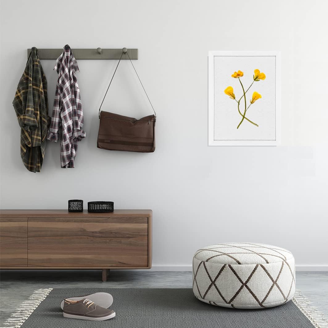 TORASO Cork Board Bulletin Board, Cork Boards for Walls with Pins, Eye Bolts, gaskets, Screws, Pin Board for Office, School and Home (White, 17“x23-1P)