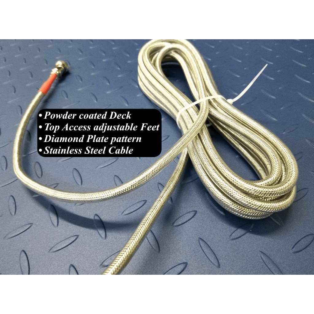 SellEton SL-5x7-5kNN 60" x 84" Industrial Weighing Heavy Duty Floor Scales, Accurate Pallet Scales with Smart Digital Indicator | 5000 lb x 1 lb