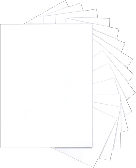 40 Sheets White Cardstock 8.5 x 11 Printer Paper, 200gsm/75lb Premium Craft Paper Card Stock for DIY Card Making, Greeting Cards, Business Cards, Invitations, Certificates, Menus, Wedding