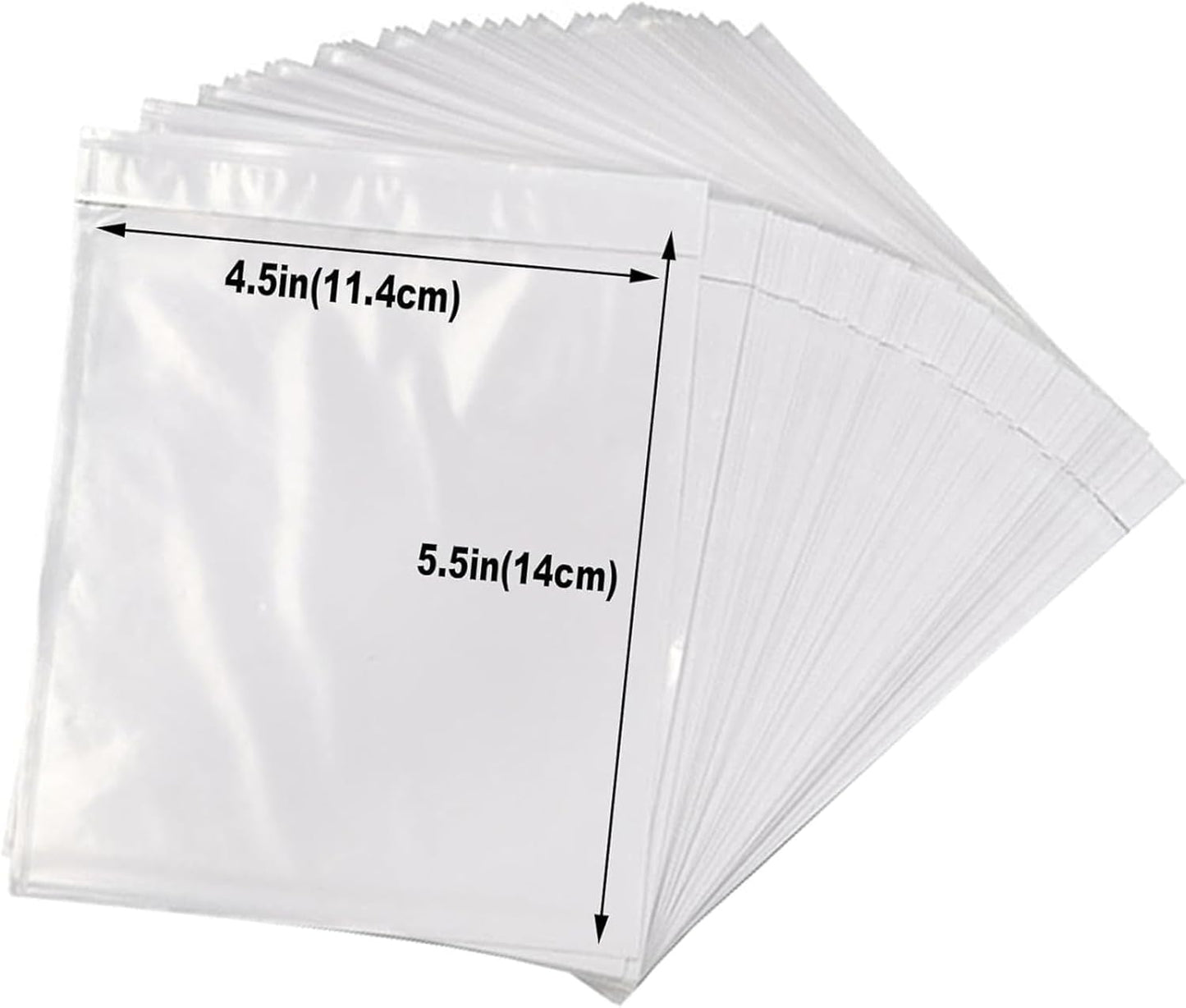 4.5x5.5 Packing List Mailing Envelopes Shipping Envelopes Packing List Clear Adhesive Shipping Label Sleeves Shipping Supplies for Small Businesses(500 Pcs)
