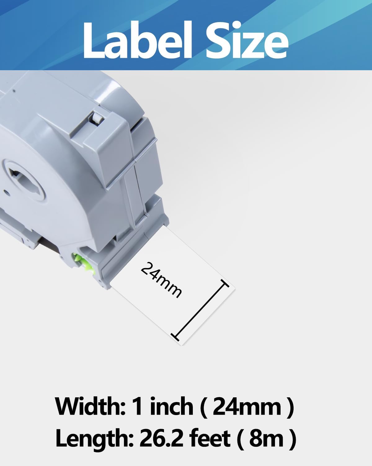 Weemay 3 Pack TZe151 24mm Black on Clear Laminated Label Tape Compatible with Brother Label Maker Tape TZe-151 TZe 151 TZ-151 TZ151 for PTouch PT-E500 PT-D600 PT-P750W PT-P900W Printer, 1 In x 26.2 ft