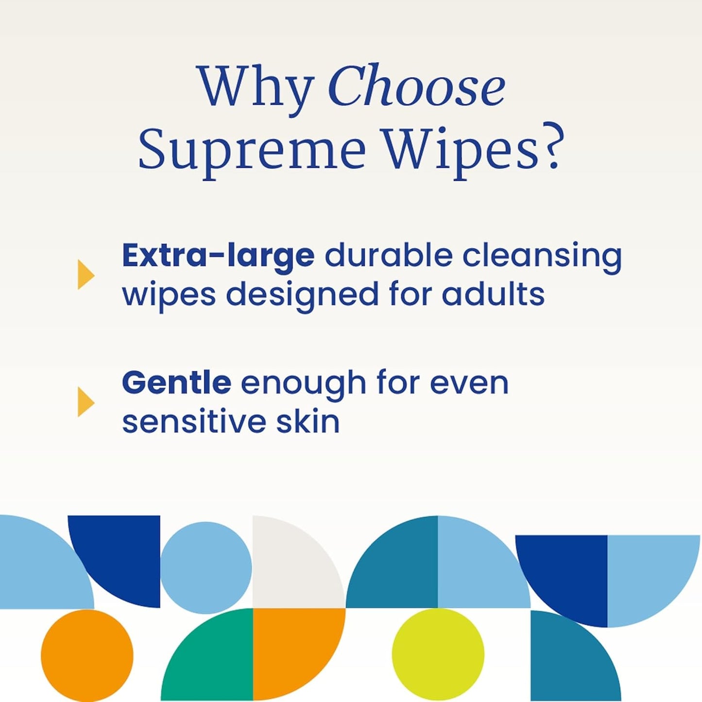 NorthShore Supreme Heavy-Duty Quilted Wipes, X-Large, 9 x 13 in., 50 ct, 3-Pack
