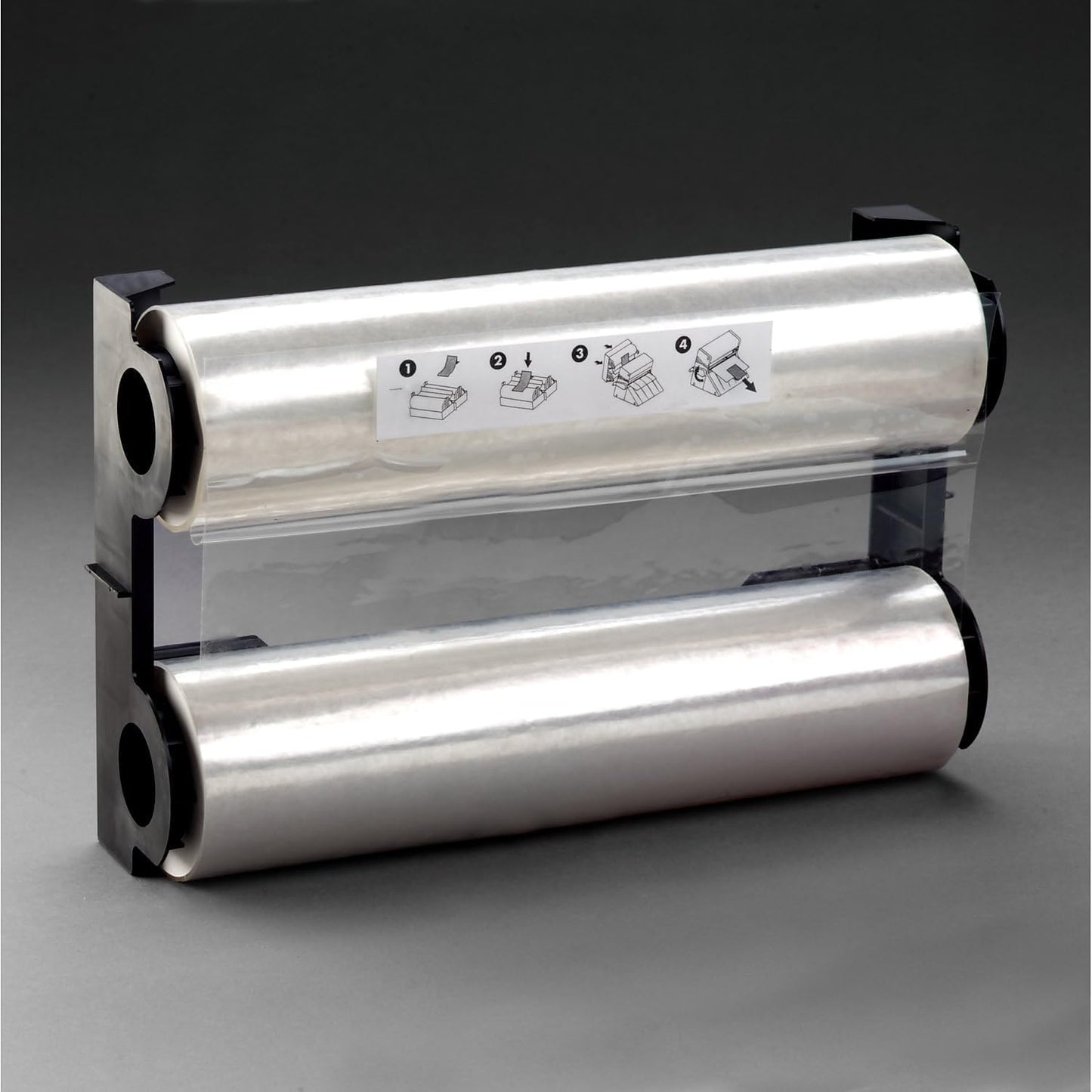 3M Dual Laminate Refill, 12 Inches x 100 Feet Roll, Heat-Free Laminating (DL1001) Clear