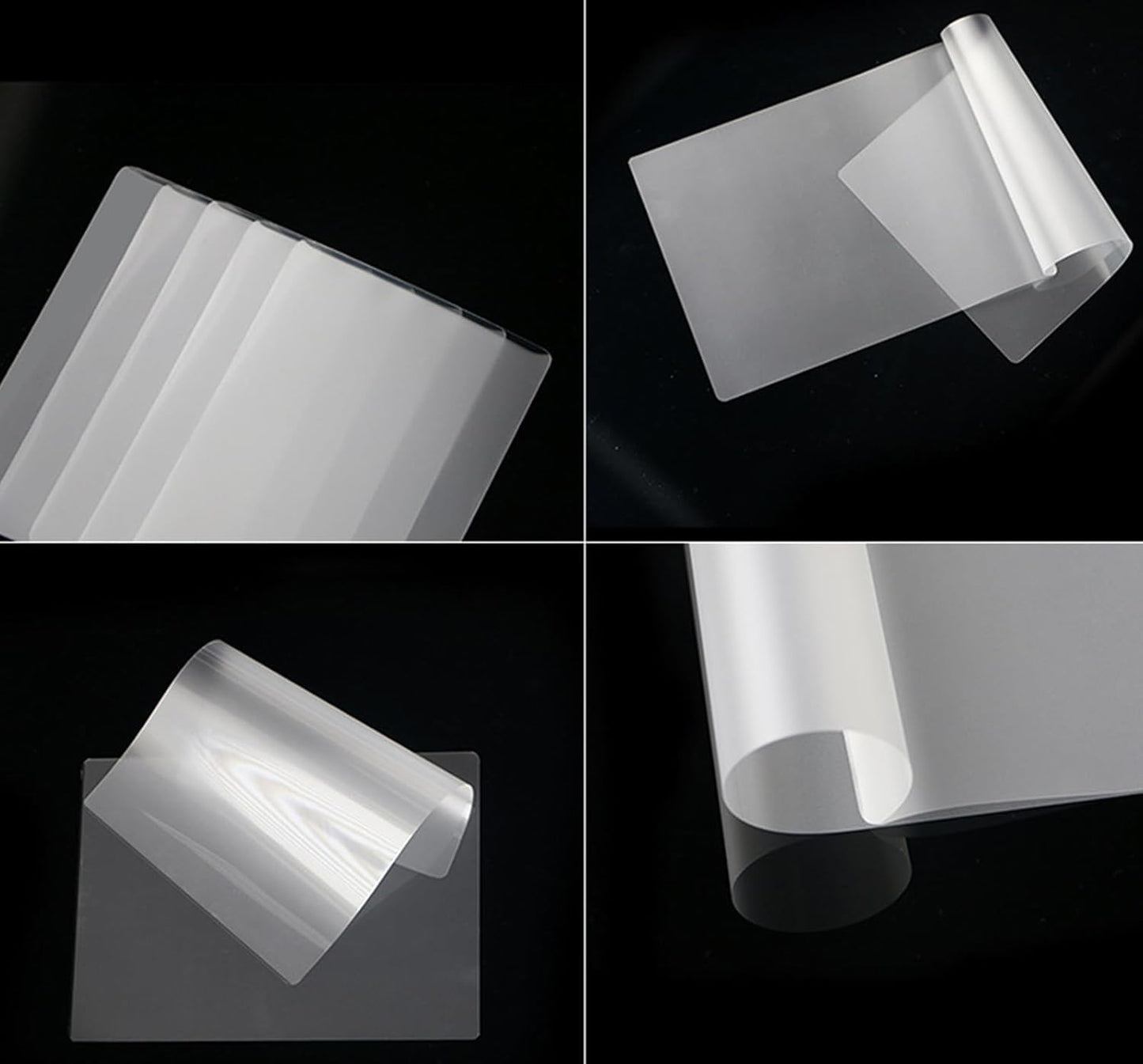 Clear Thermal Laminating Plastic Paper Laminator Sheets, 200 Pack 3 Mil Laminating Sheets, 9 x 11.5 Inch Thermal Laminating Pouches for Thermal Laminator