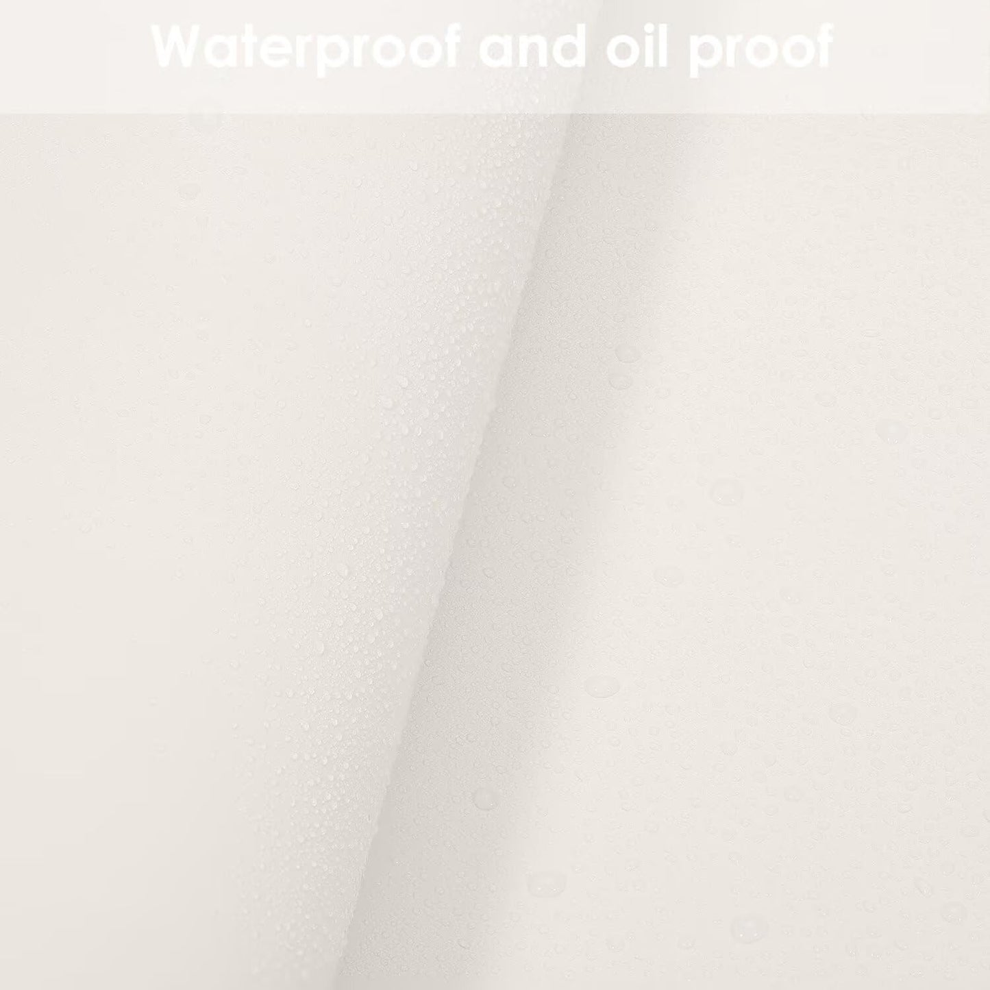 Leather Table Cover,1.8mm Thick,24x48 Inch Table Protector,Glass Table Protector,Table Sticker Cover,Desk Covers On Top of Desks.(White+White,24x48)