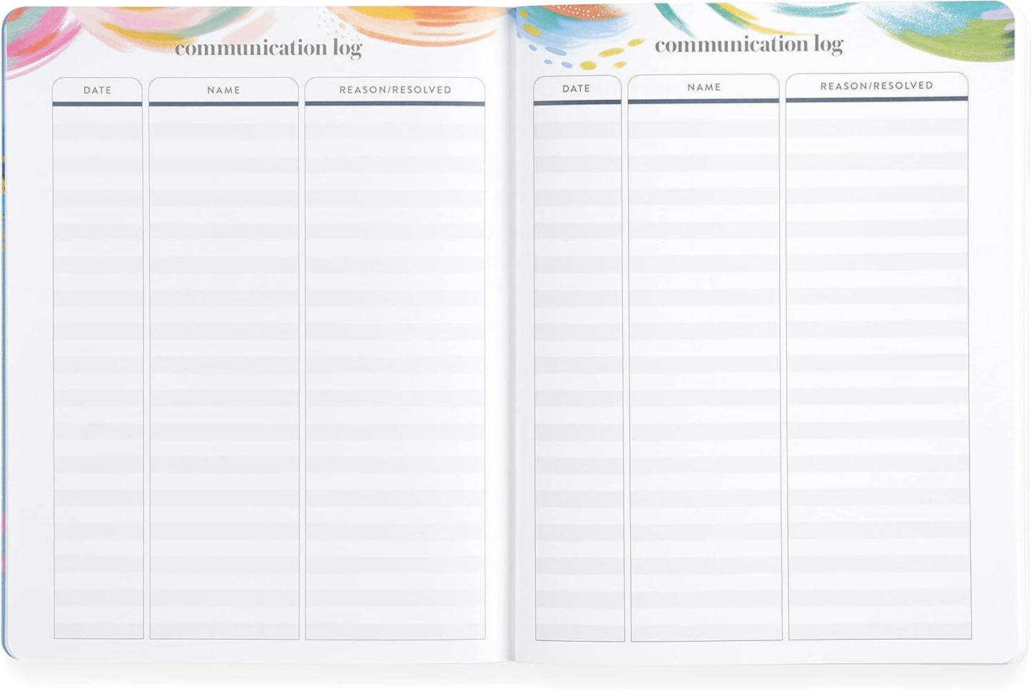 Erin Condren 7'' x 9'' Bound Teacher Record Book - Inspire Cover - Keep Track of to-Do Lists, Exam Schedules, Attendance and More! 108 Pages Total. 80 Lb. Thick Paper by Erin Condren.