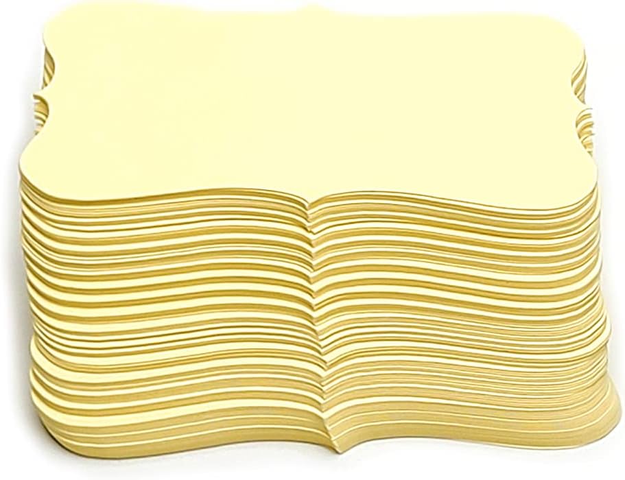 PPAPPAPPIYO 3.5x2 color index cards (100) Paper - Blank (cream)