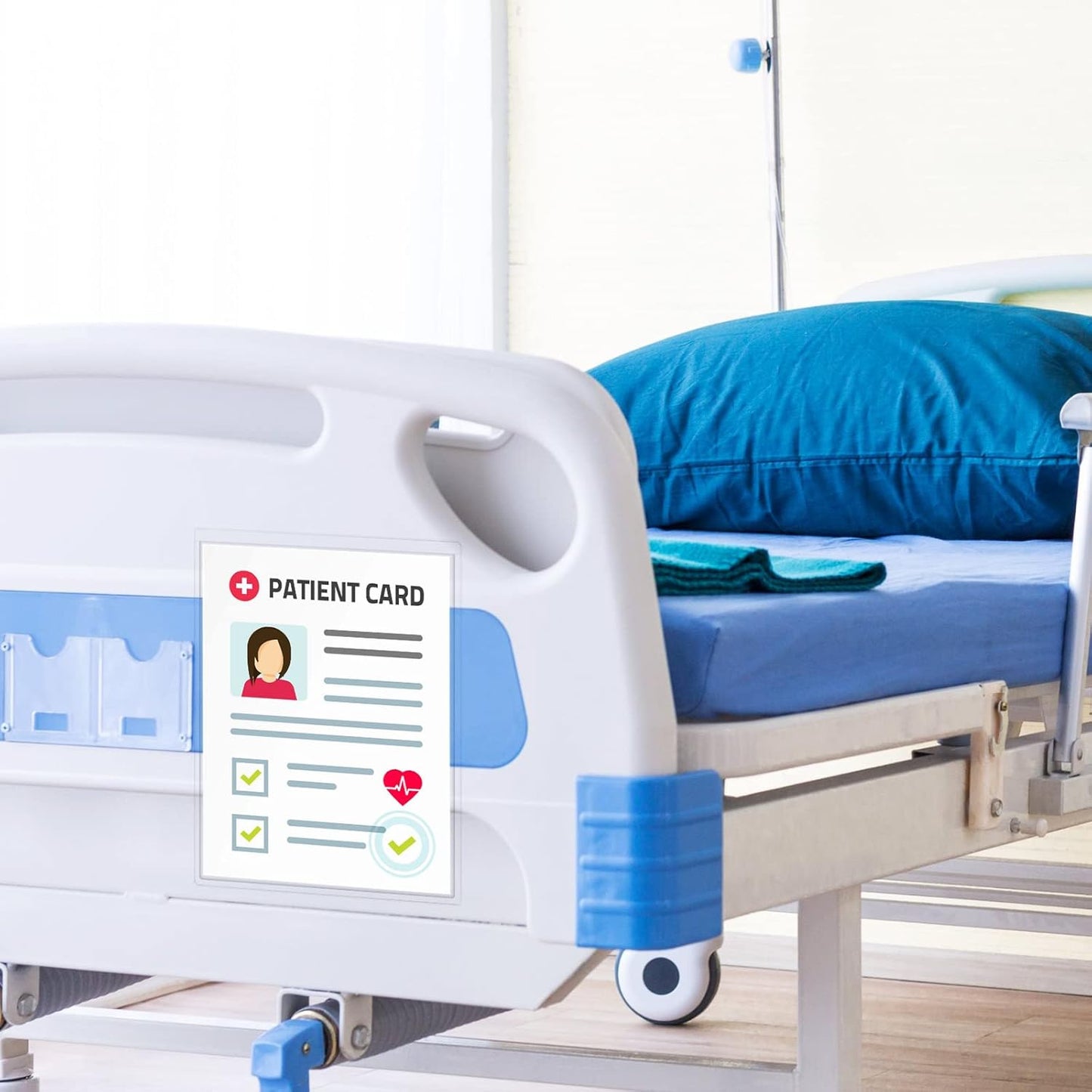 Outus Self Adhesive Shop Ticket Holders Clear Plastic Sleeves Adhesive Pockets Work Order Job Ticket Holders for Home Office Posting Signs(8.5 x 11 Inch,60 Pcs)