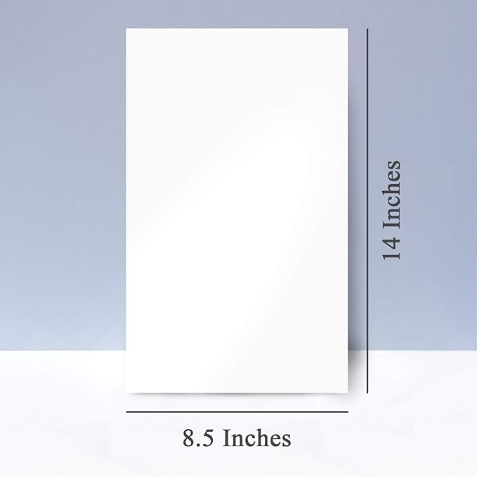 Gloss Digital Paper – Perfect for Color Laser Printing, Design Proposals, Flyers and Brochures | 8.5" x 14" | Glossy 80lb Text (32lb Bond) Paper | 94 Bright | Acid Free, Coated Finish | 100 Sheets