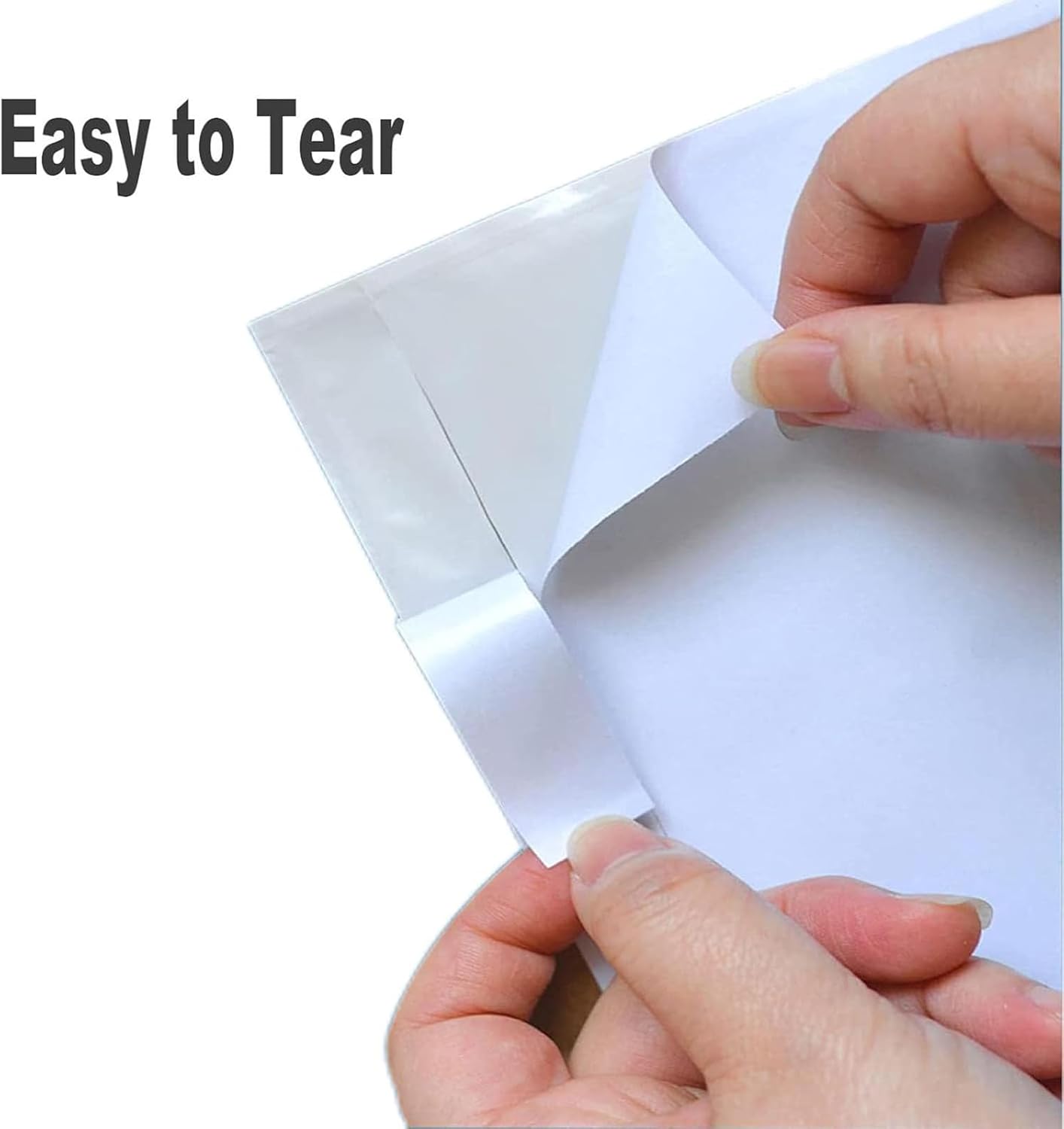 4.5x5.5 Packing List Mailing Envelopes Shipping Envelopes Packing List Clear Adhesive Shipping Label Sleeves Shipping Supplies for Small Businesses(500 Pcs)