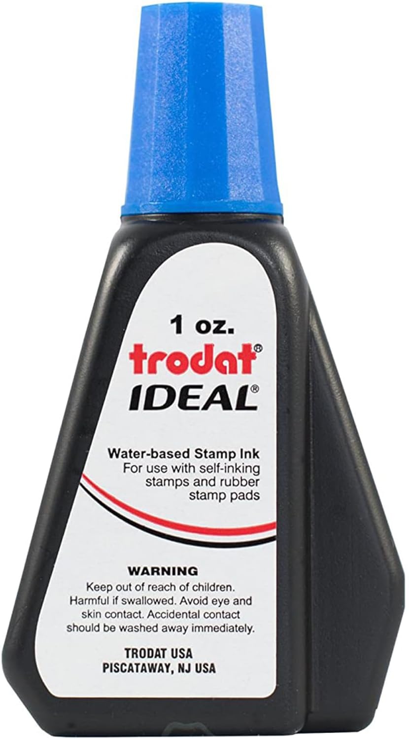 1oz Ink Refill for Sniggle Sloth Self-Inking Stamps - Blue