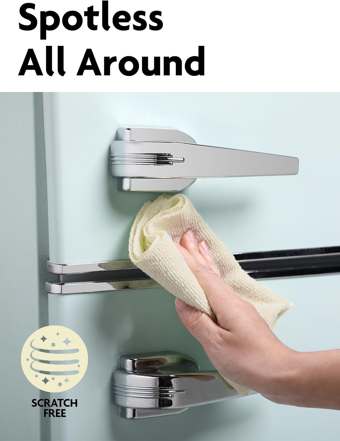 Fantasticlean Microfiber Cleaning Cloth Roll -40 Pack, Tear Away Microfiber Towels, 12" x 12", Reusable, Washable, Scratch Free, Ultra Absorbent Dish Rags for Car, Home, Garage or Shop (Beige)