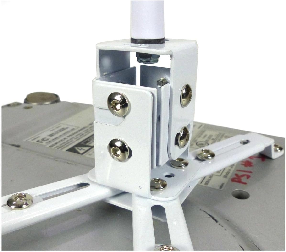 ALZO Suspended Drop Ceiling Video Projector Mount with Scissor Clamp for T-Bar Attachment