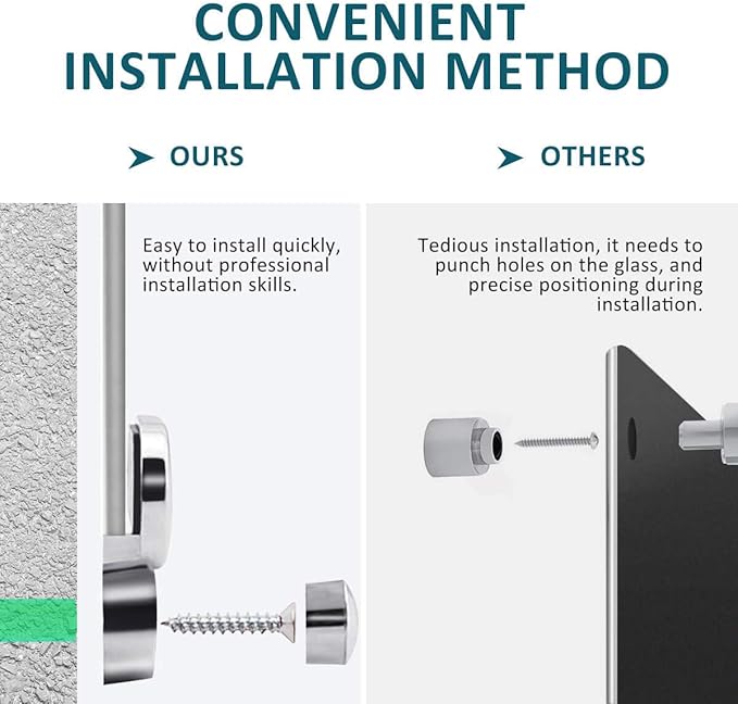 2-in-1 Black Glass Dry Erase Board 60" x 48" - Large Splicing Magnetic Tempered Glass Whiteboard for Wall, Frameless Glass Blackboard Bulletin Board for Office, Home, School