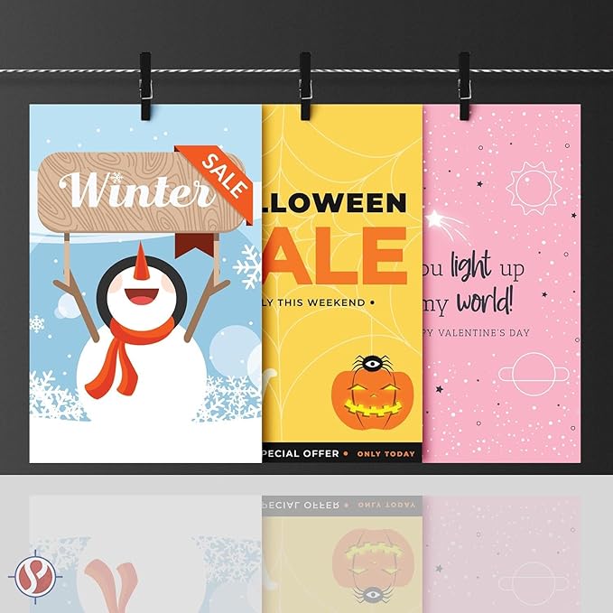 Half Letter Size, 8.5" x 5.5" Pastel Color Cardstock Paper for Arts and Crafts, Scrapbooking, Stationery Printing | Medium Weight 67lb Vellum Bristol (147gsm) Card Stock | 100 Sheets per Pack | Cream