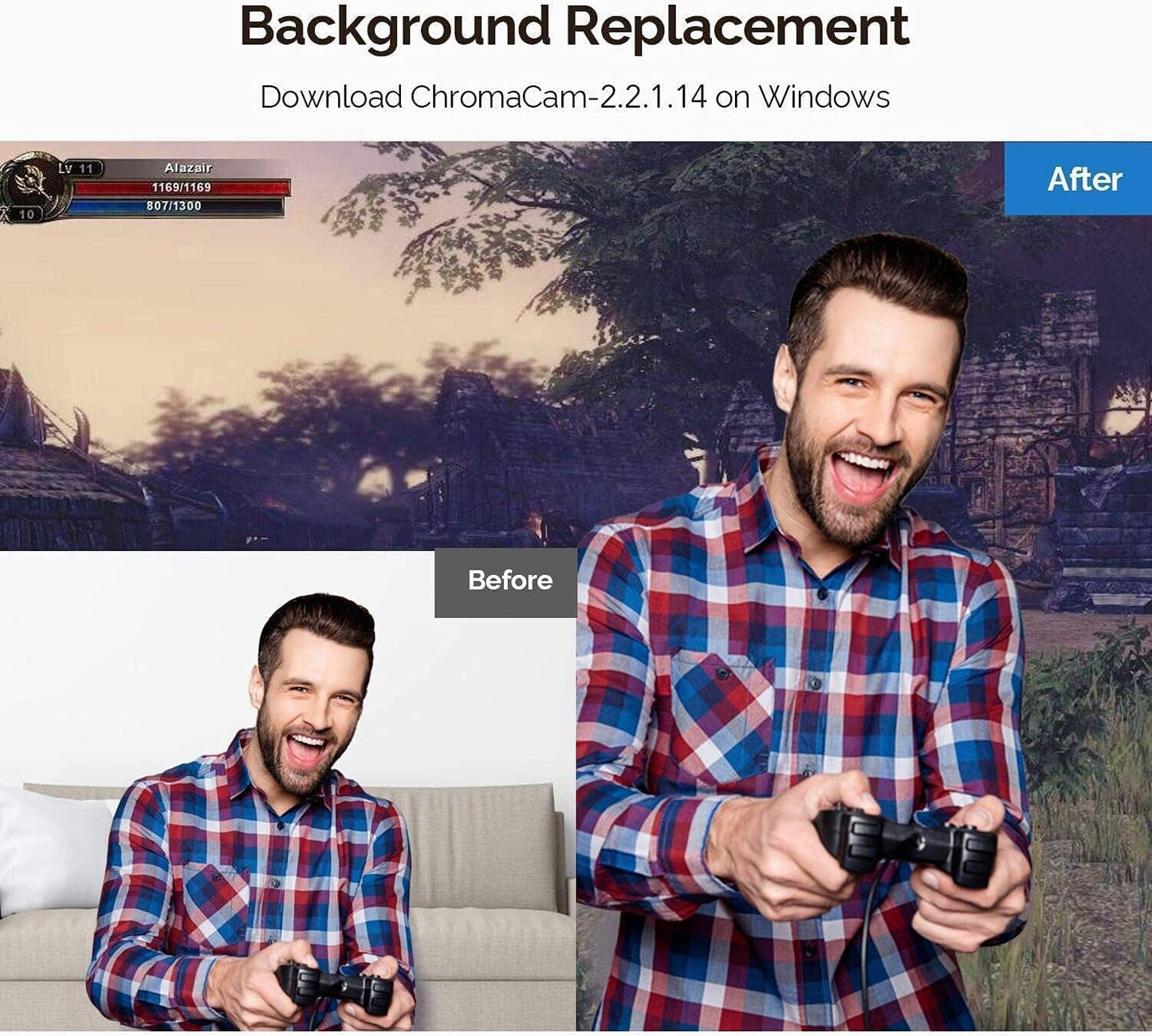 PC Webcam for Streaming HD 1080P, 960A USB Pro Computer Web Camera Video Cam for Mac Windows Laptop Conferencing Gaming Webcam with Ring Light & Microphone