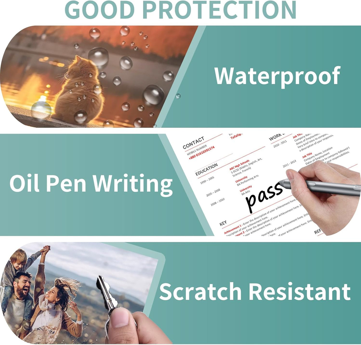 Laminating Sheets - 5Mil Thermal Laminating Pouches, 9"x11.5" Clear Laminate Sheets for Schedules, Menus, Certificates, Art Drawings, Round Corner, 1500 Pack