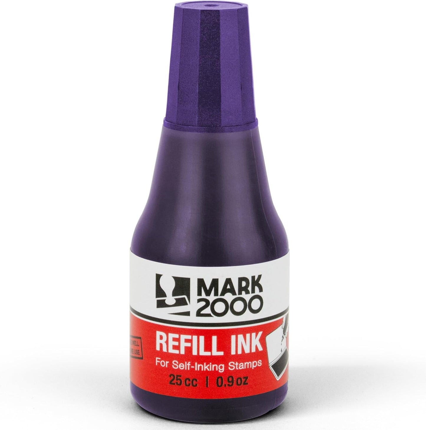 Self-Inking Refill Ink - Purple - 25cc (0.9oz)