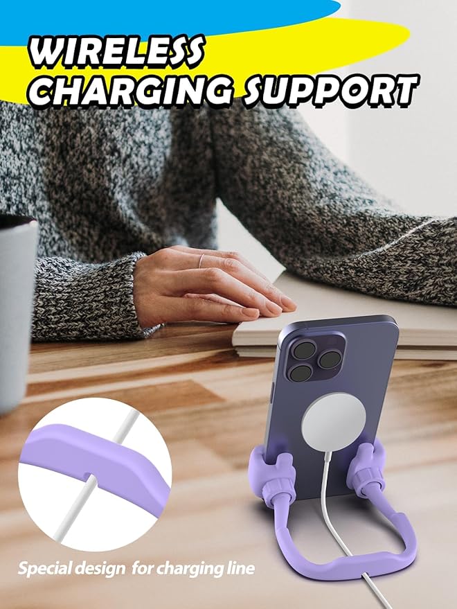 Cell Phone Stand Thumbs Up Lazy Phone Stand - 2 Pack Phone Holder 2025 College Graduation Gifts for Her Him Cellphone iPhone Stand for Desk Birthday Gifts for Teens Girls Boys Adults Women Men Wife