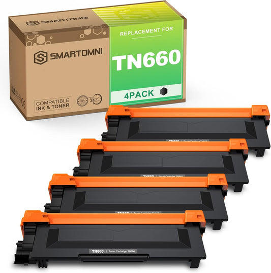 TN660 Compatible Toner Cartridge Replacement for Brother TN660 TN630 use for Brother DCP-L2500D L2305W HL-L2300D L2360DN MFC-L2680W L2705DW MFC L2740DW l2720DW Toner