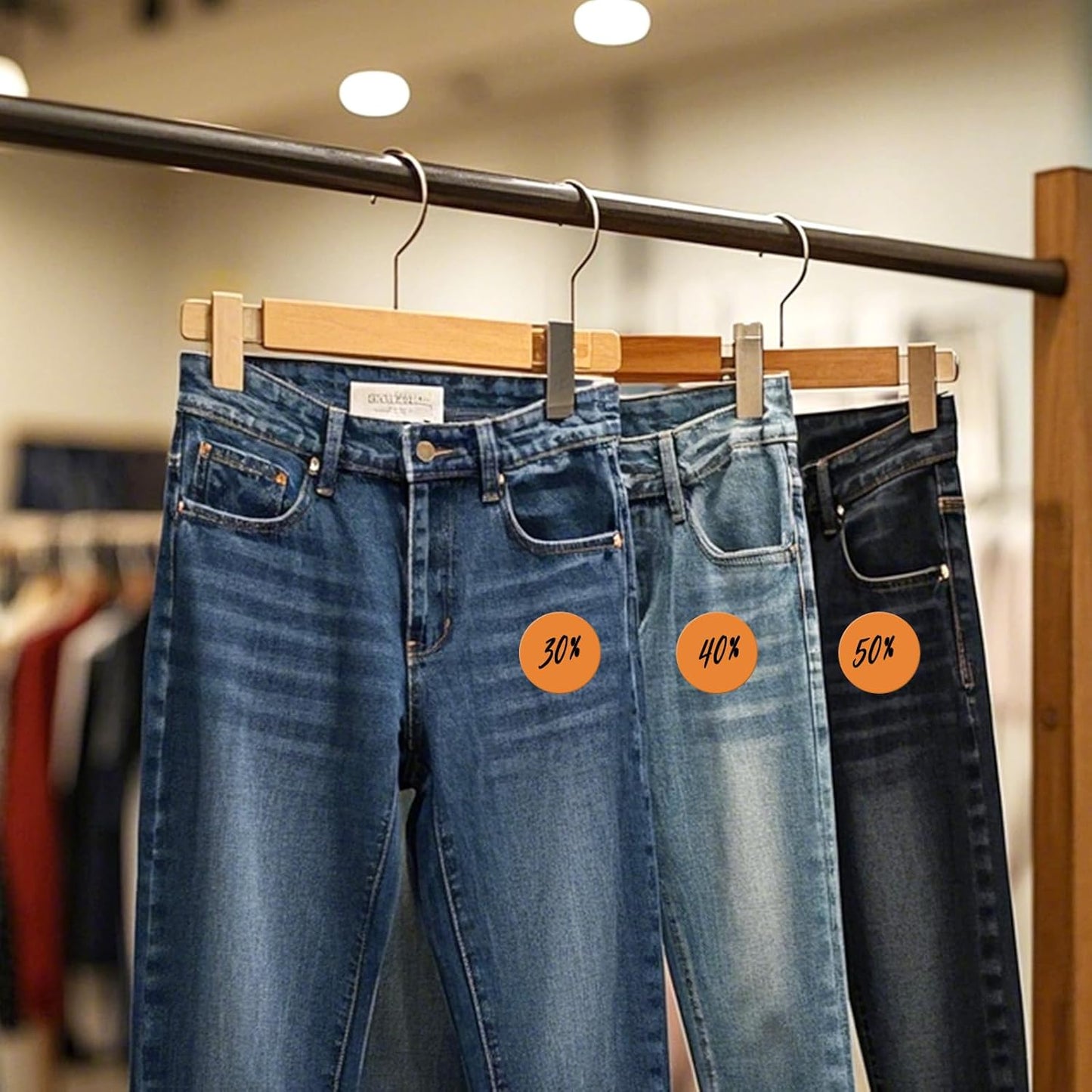 500 PCS Round Stickers 3 Inch Vinyl Orange Colored Dot Sticker Roll Removable Color Coding Circle Floor Labels for Inventory Garage Sale Price Tags