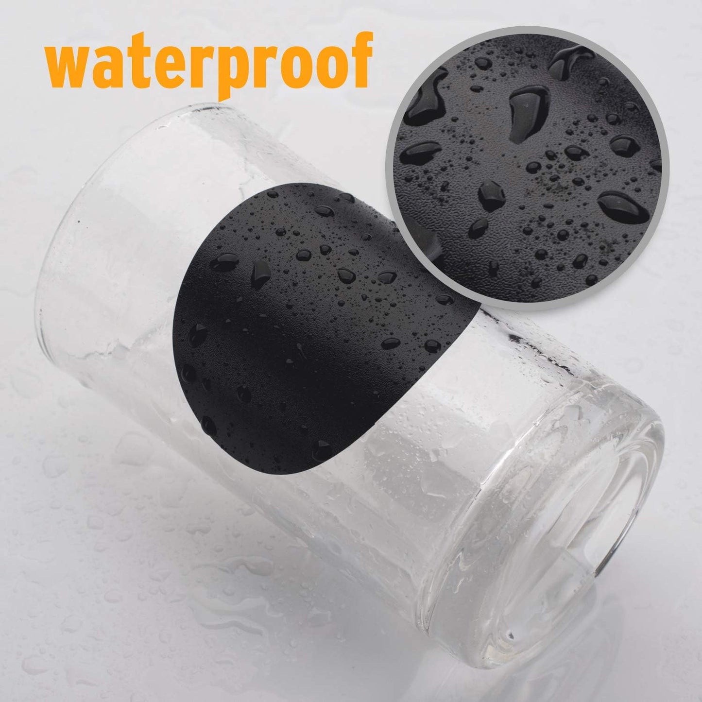 ONUPGO Chalkboard Labels-180pcs Waterproof Reusable Blackboard Stickers with 1 Liquid Chalk Marker for Mason Jars, Parties Decoration, Craft Rooms, Weddings, Storage, Organize Your Home & Kitchen