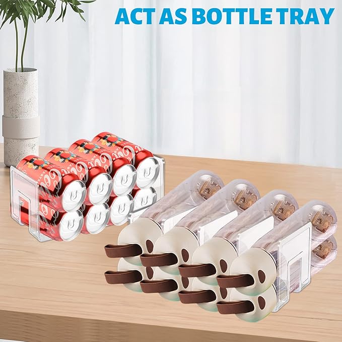 SAYEEC Acrylic File Sorter, Clear File Holder Acrylic Desk Organizer, Sturdy Desktop Files Organizer Files Folder Holder Rack for Envelopes Mail Letter Paper Notebook Electronics (4 Sections, 1 Pack)