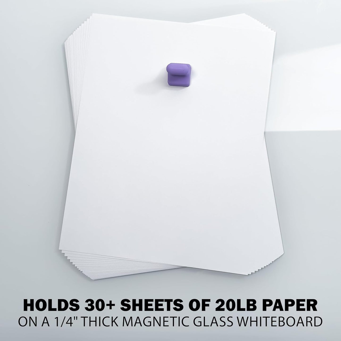 Glassboard Studio MiniPawn Magnet - Strong Neodymium Rare Earth Magnets for Fridge, Whiteboard, Locker & Magnetic Glassboards - Ideal for Crafting & Office Use - Strong Fridge Magnets (Steel Gray, 4)