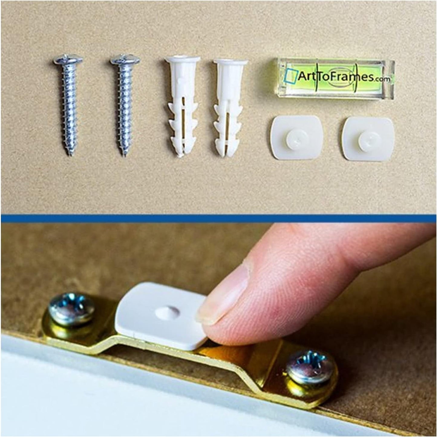 PinPix 16x13 Inch Cork Bulletin Board. This Decorative Framed Pin Board Comes with Soft Blue Design and a Satin Black Frame. Ideal for Home Office Decor or Message Board (PinPix-1814)