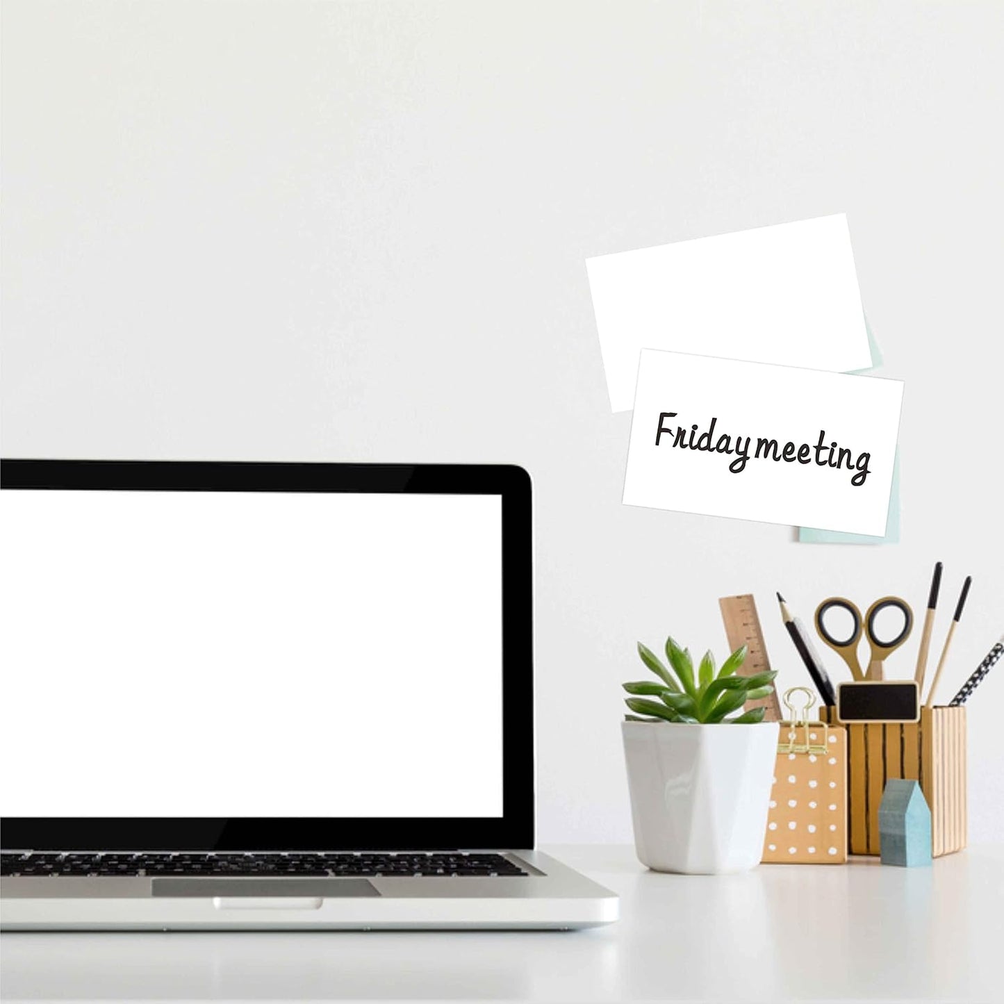 PARLAIM 3 x5 inch Rectangle Sticker Labels Adhesive Color Coding Stickers, 250PCS Inventory Label Tags for Business, School, White