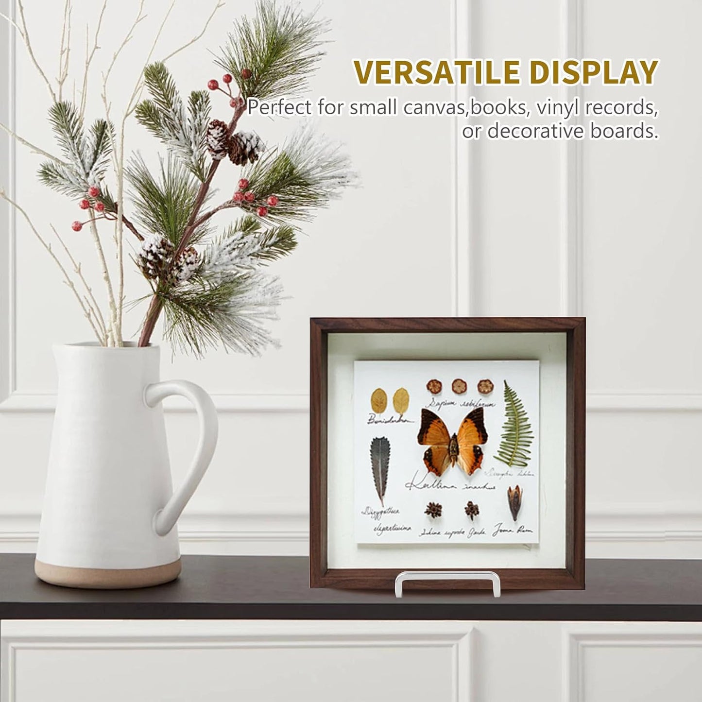 Plate Holder Easel Display Stand - 6 inch Metal Plate Stands for Display - Tabletop Picture Stand - Silver Iron Easels for Display Pictures | Photo Frames | Book | Decorative Plates | Plaque - 3 Pack