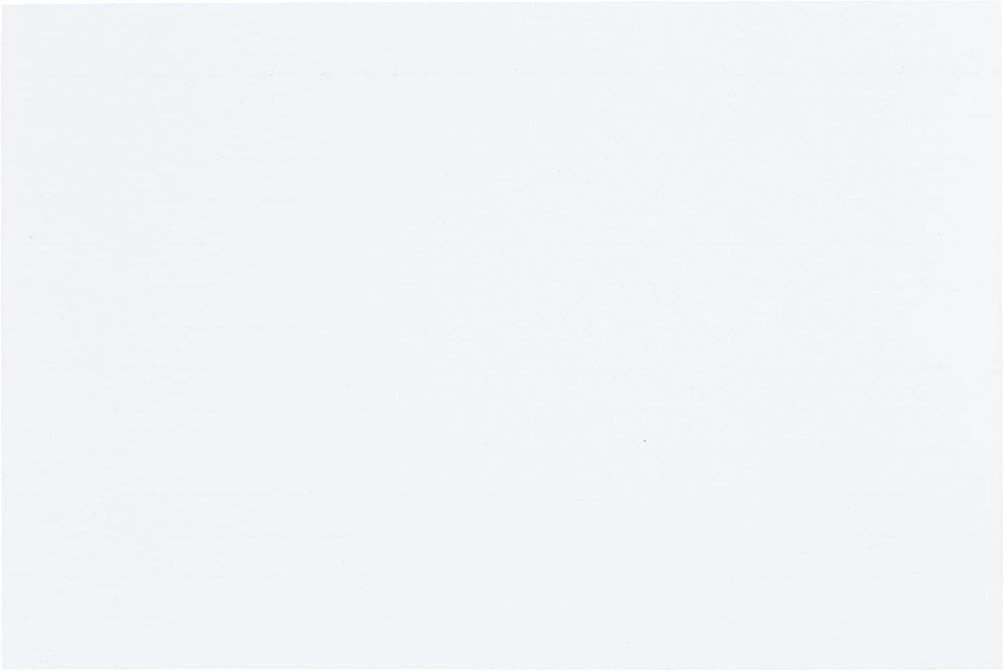 Amazon Basics Ruled Lined Index Note Cards, 500 Count, 5 Pack of 100, White, 4 in x 6 in