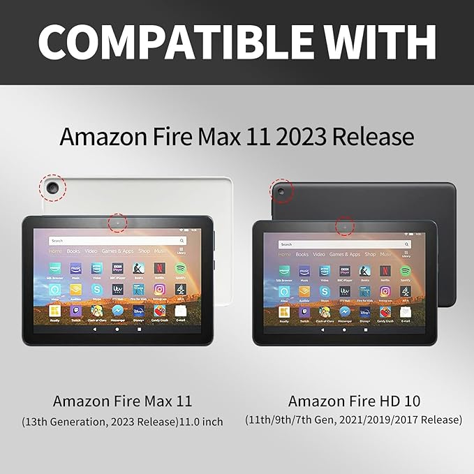 for Amazon Kindle Fire Max 11 Case (13th Generation, 2023 Release) 11",Mxfdegf 360 Degree Swiveling Stand Protective Cover with Auto Sleep/Wake,for All-New Fire 11 Max Tablet,Sea Turtle