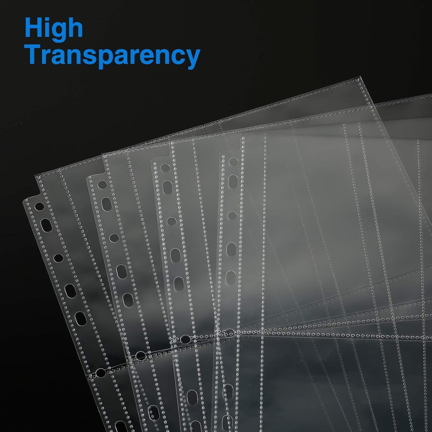 Sooez 30 Pack 4x6 Photo Sleeves for 3 Ring Binder (180 Pictures), Heavy Duty Plastic Album Refill Pages, Clear Archival Sheets 8.5x11