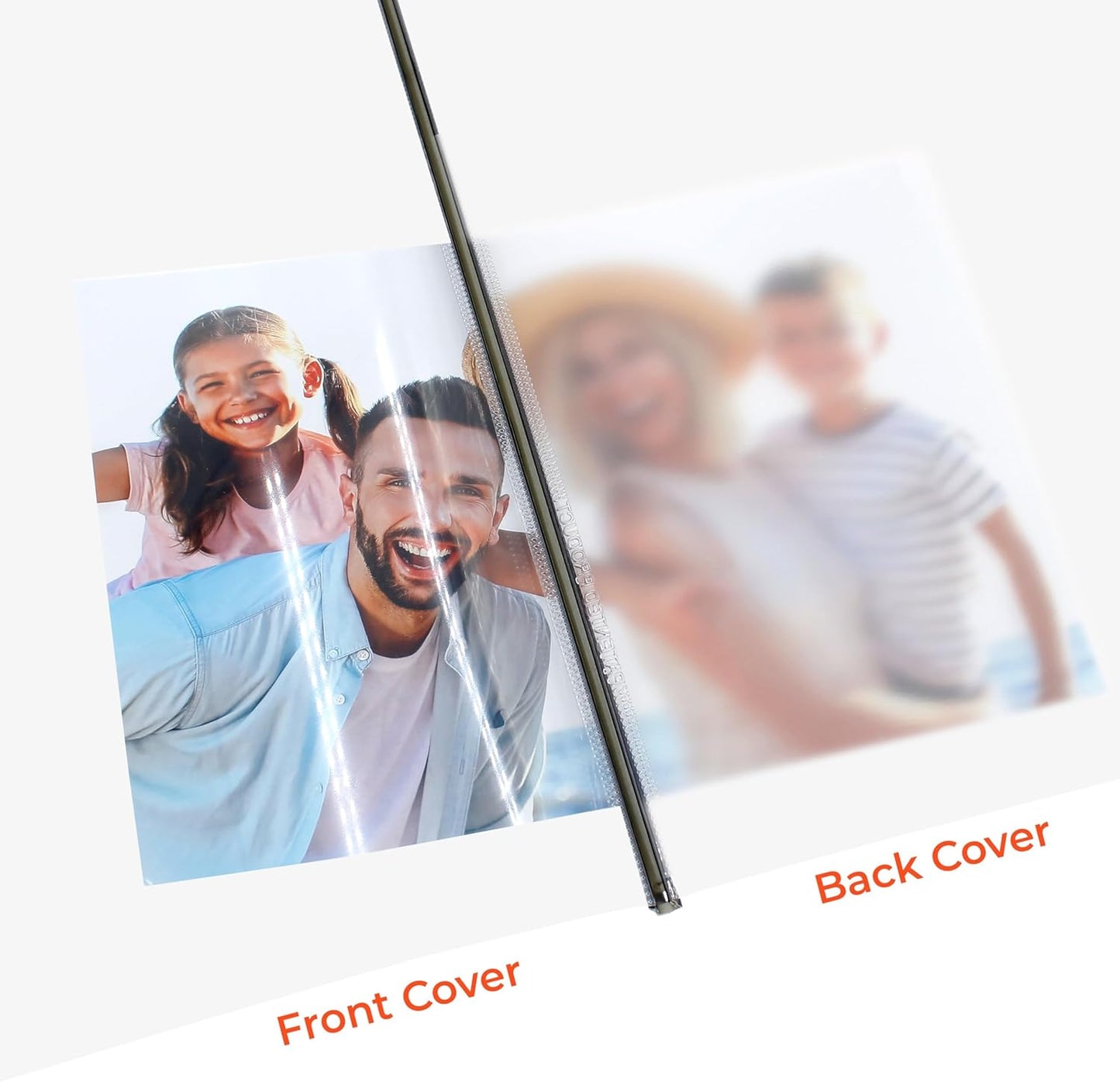 Thermal Binding Clear Covers with Steel Spine –for Thermal Binding Machines – Formerly Unibind – Used in Real Estate, Education and Various Businesses (Navy, 340 Sheets Max - 24/Box)