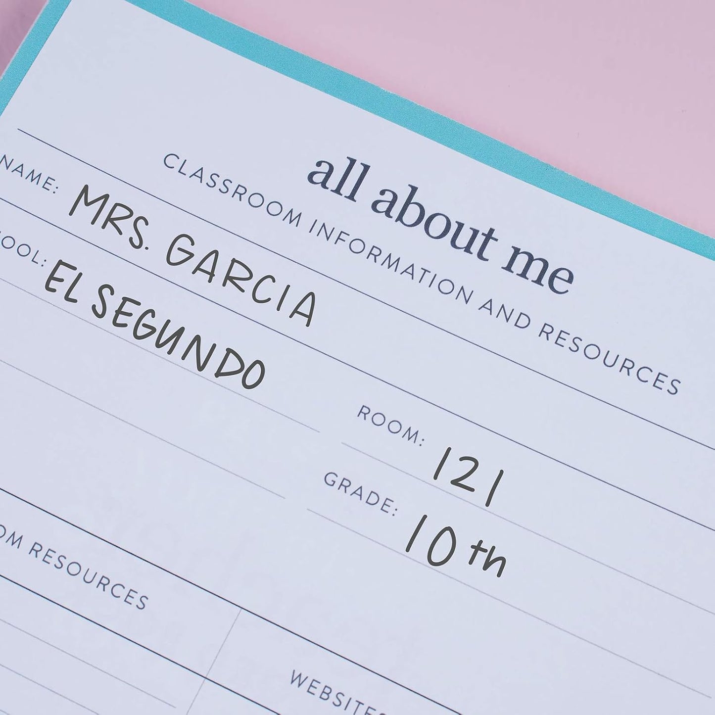 Erin Condren Spiral Teacher Record Book 7" x 9" Platinum-Coiled Notebook with 160 Pages, Colorful Tabbed Sections, Sturdy Laminated Cover, Designed for Tracking Grades, Rainbow Heart