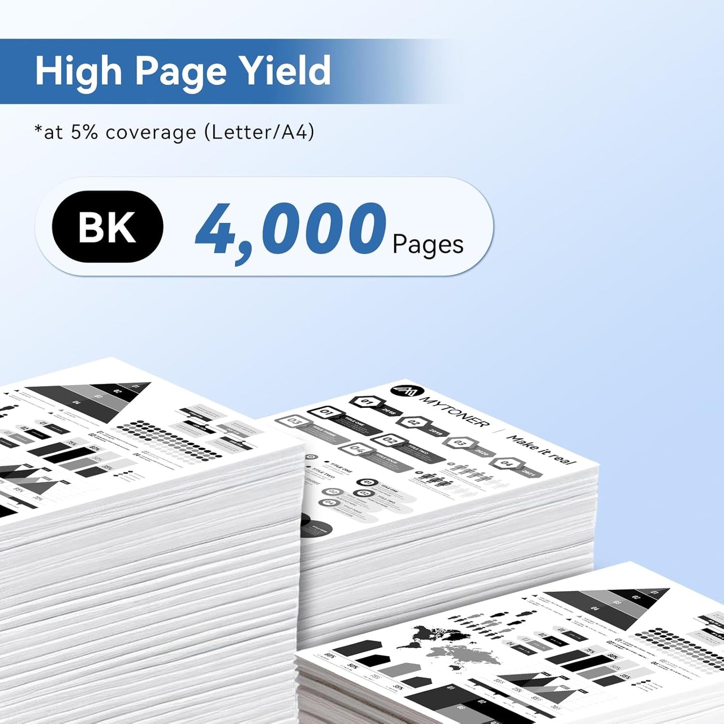 138X Black High Yield Toner Cartridge (with Chip) Compatible Replacement for HP 138X W1380X 138A W1380A Toner for Pro MFP 3101fdw 3101fdn Pro 3001dw 3001dn Printer (1 Pack)