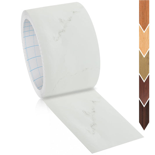 GSCIT Club Wood Grain Repair Tape, 2.4 inch X 250ft Self Adhesive Marble Grain Repair Patch for Tables, Chairs, Baseboards, Doors, Windows, Floors, Handicraft DIY.