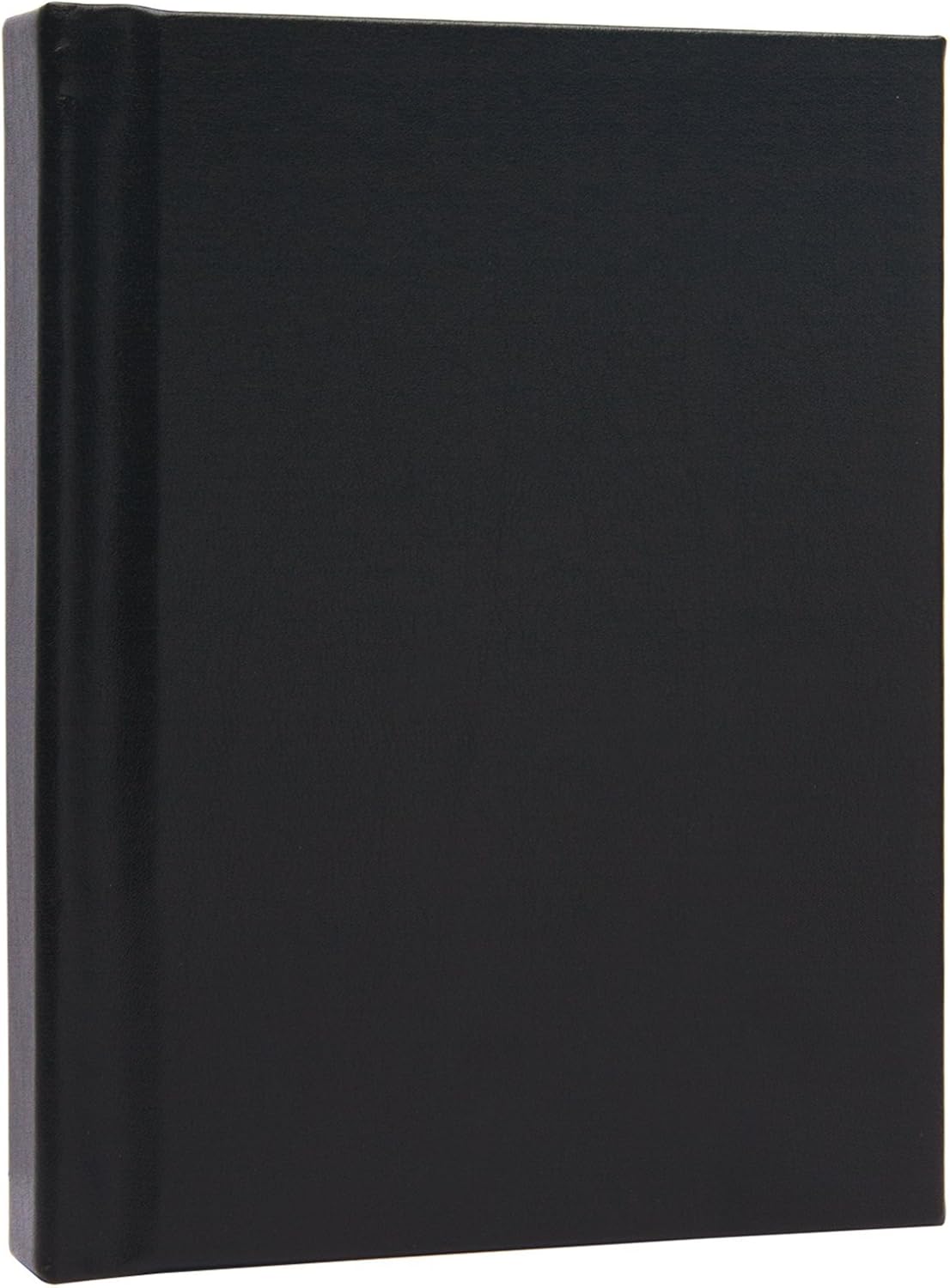Neil Enterprises Inc. 10" x 12" Black Leather Self-Stick Photo Album - Holds 20 Photos