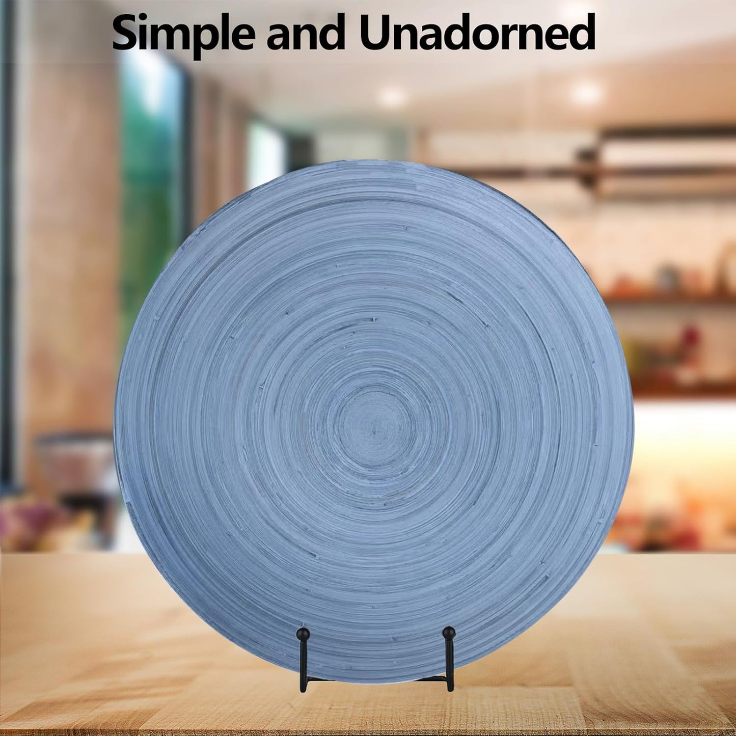 IBosins 5 Pack 12 Inch Plate Holder Display Stands, Large Metal Black Frame Stand for Picture, Book, Photo Easel, Creation, Collectibles