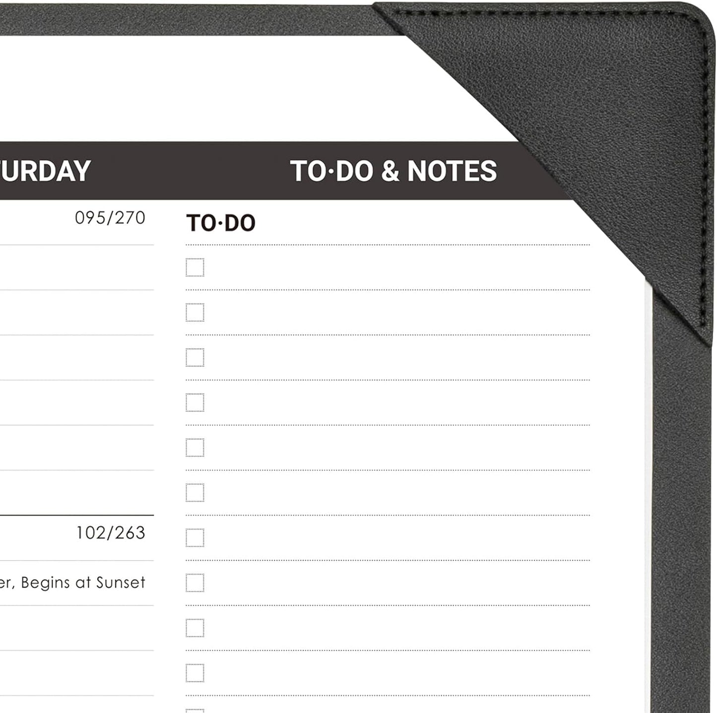 Nekmit Large Desk Calendar 2025-2026 with Desk Protecting Pad, Runs from Jul 2025 - Dec 2026, Office Supplies 21" x 16 1/2" Desktop Calendar for Life Planning or Organizing