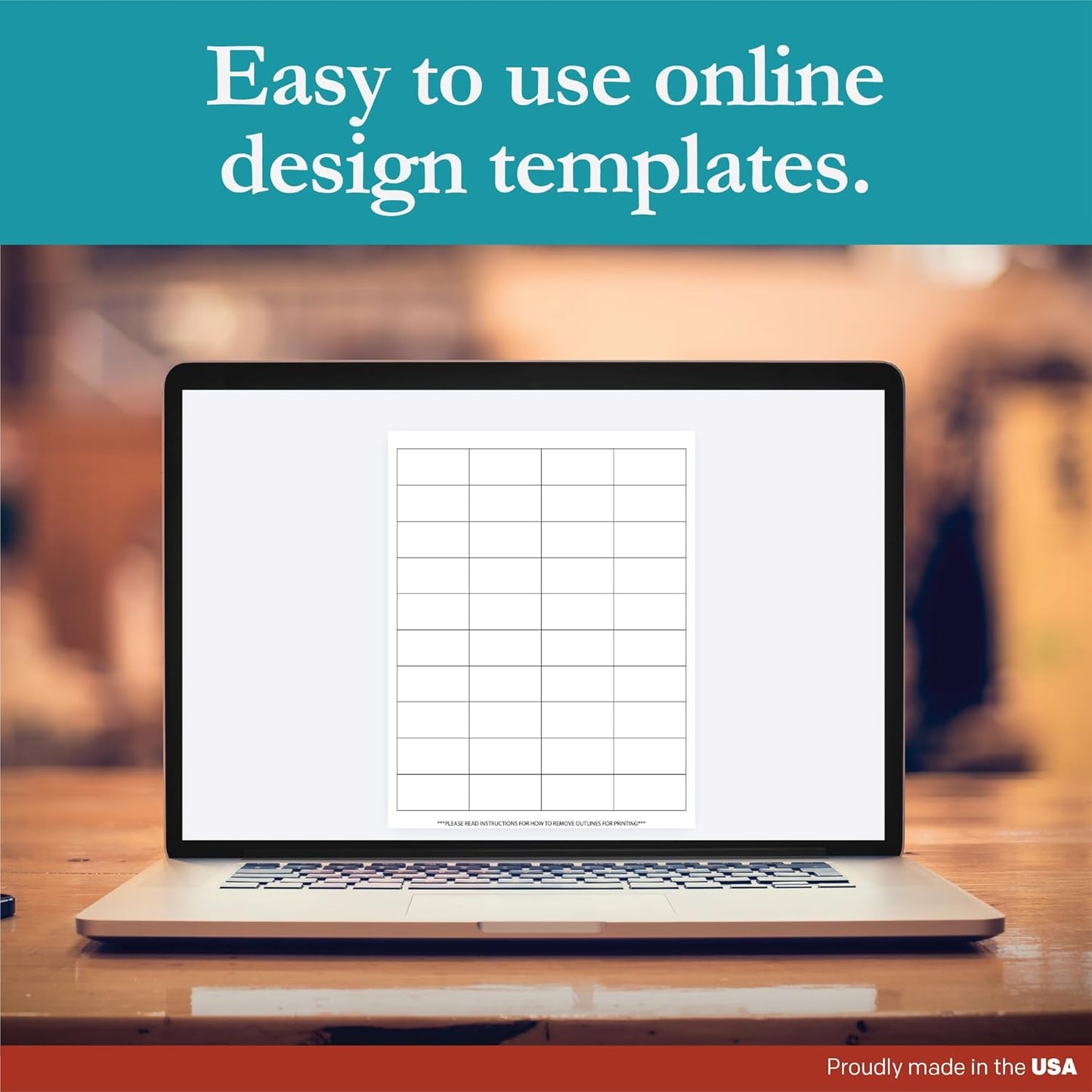 Premium Label Supply White Sticker Barcode Labels – 2" x 1" – Laser/Inkjet Compatible – (40 per Sheet), 1000 Sheets – 40,000 Total Adhesive Labels