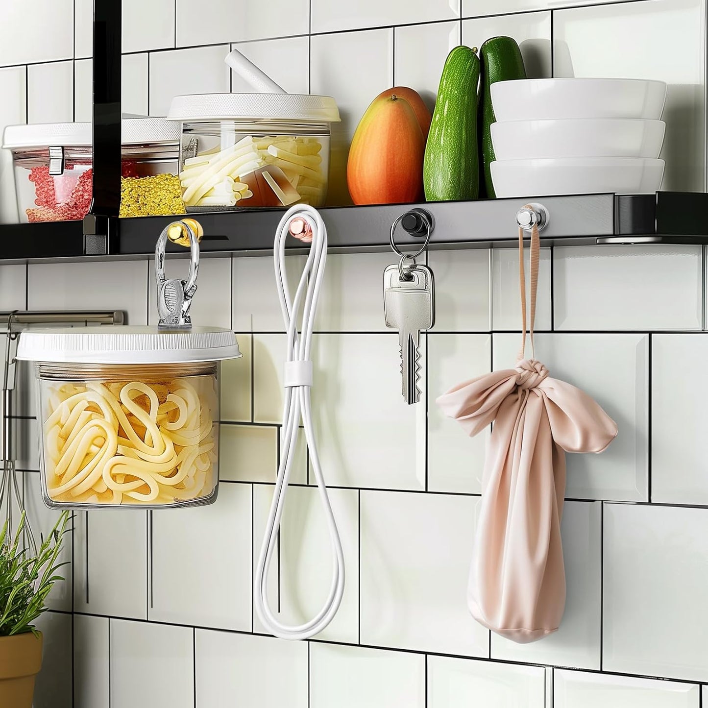 FINDMAG 28 PCS Refrigerator Magnets, Strong Whiteboard Magnets, Gold Magnetic Push Pins for Fridge, Whiteboard, Office, Classroom, Map, Kitchen