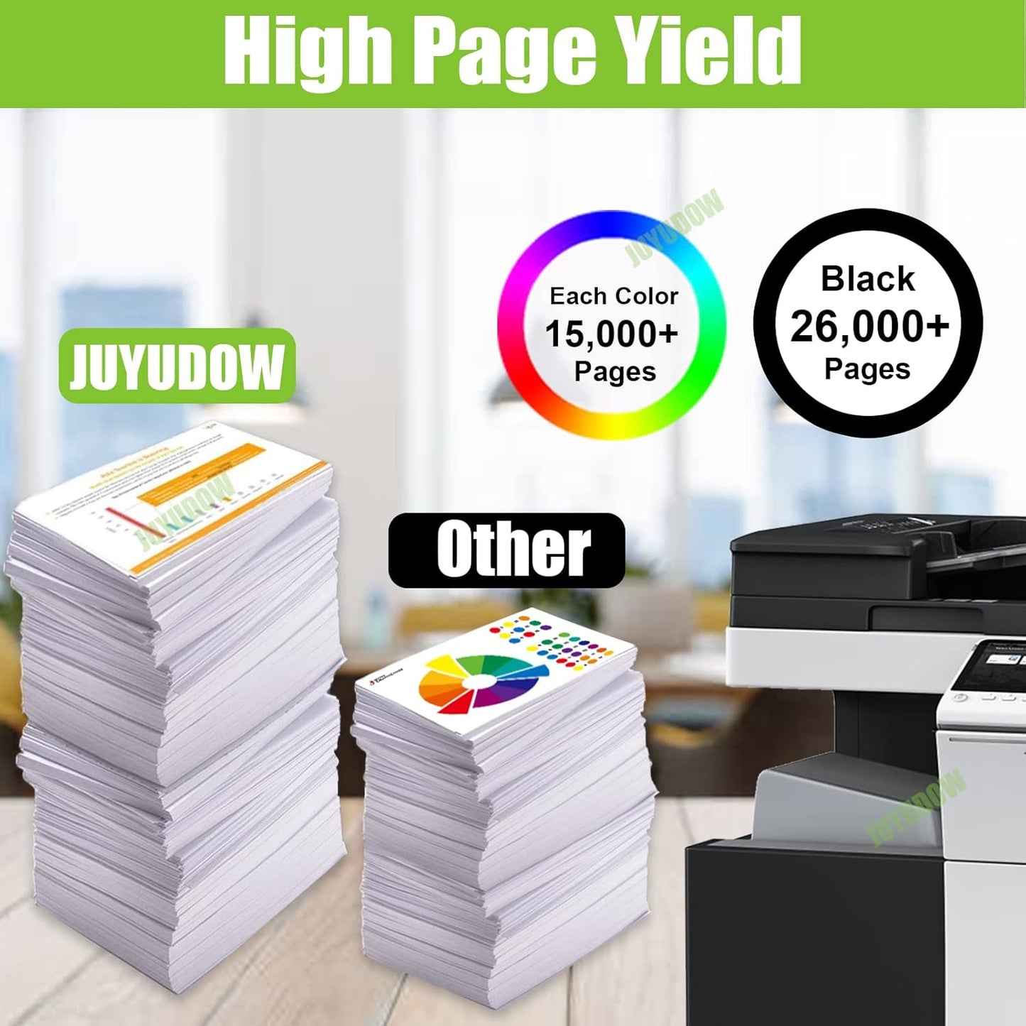 C8030 Toner for Altalink C8035 Toner Cartridge C8045 Toner Replacement for Xerox AltaLink C8030 C8035 C8045 C8055 C8070 Toner Compatible 006R01697 006R01698 006R01699 006R01700 Toner Cartridge