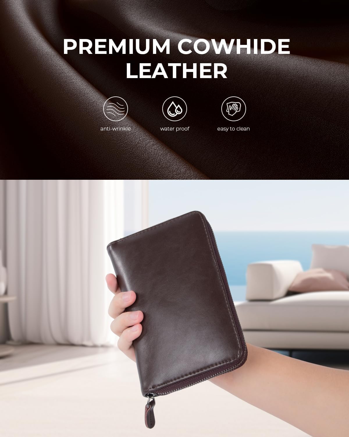 Nicpro 21PCS 1.3 mm Mechanical Pencil Set in Leather Bag with 138 Lead Refill, Eraser, Eraser Refills - Weatherproof Metal Barrel, Heavy Duty Carpenter Pencil for Outdoor Marking Drawing Woodworking