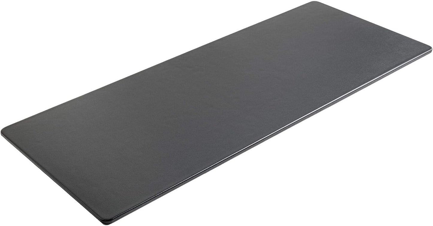Dacasso Black Leather 30" x 12.5" Keyboard/Mouse Desk Mat