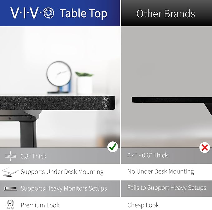 VIVO Electric Corner L-Shaped 75 x 63 in Standing Desk, Memory Height Adjustment, Dark Walnut Top Black Frame, DESK-E3CTD-75