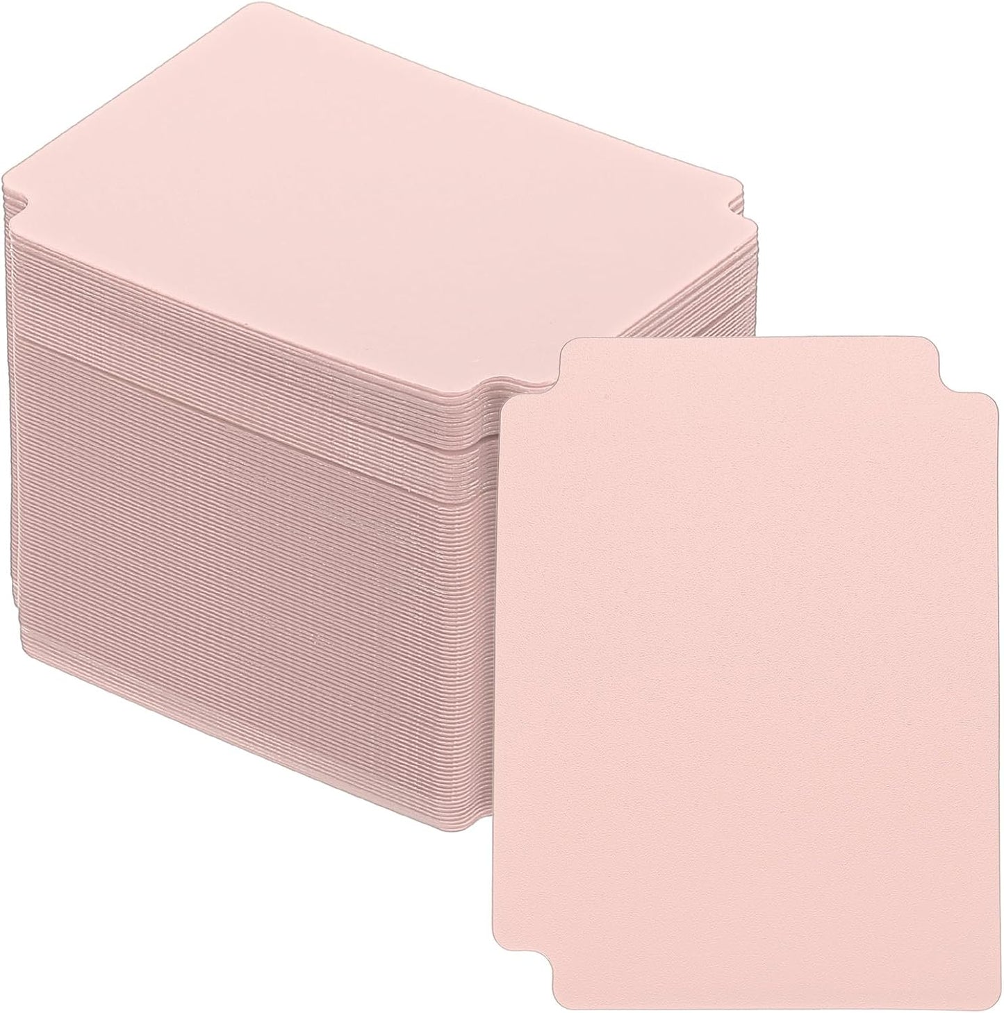 PATIKIL Trading Card Dividers, 100 Pcs Index Card Football Card Sorter Storage Boxes Organizer Tray Accessories for Sports Game Baseball Card, Pink
