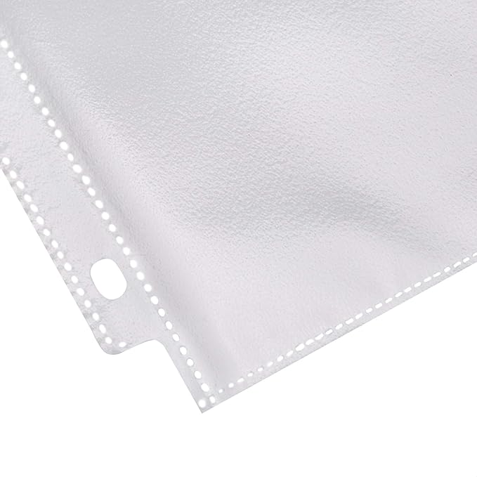 Amazon Basics Non-Glare Sheet Protector for Paper, Sturdy, with Pre-Punched Holes, Clear, 8.5 x 11 Inch, 500 Count