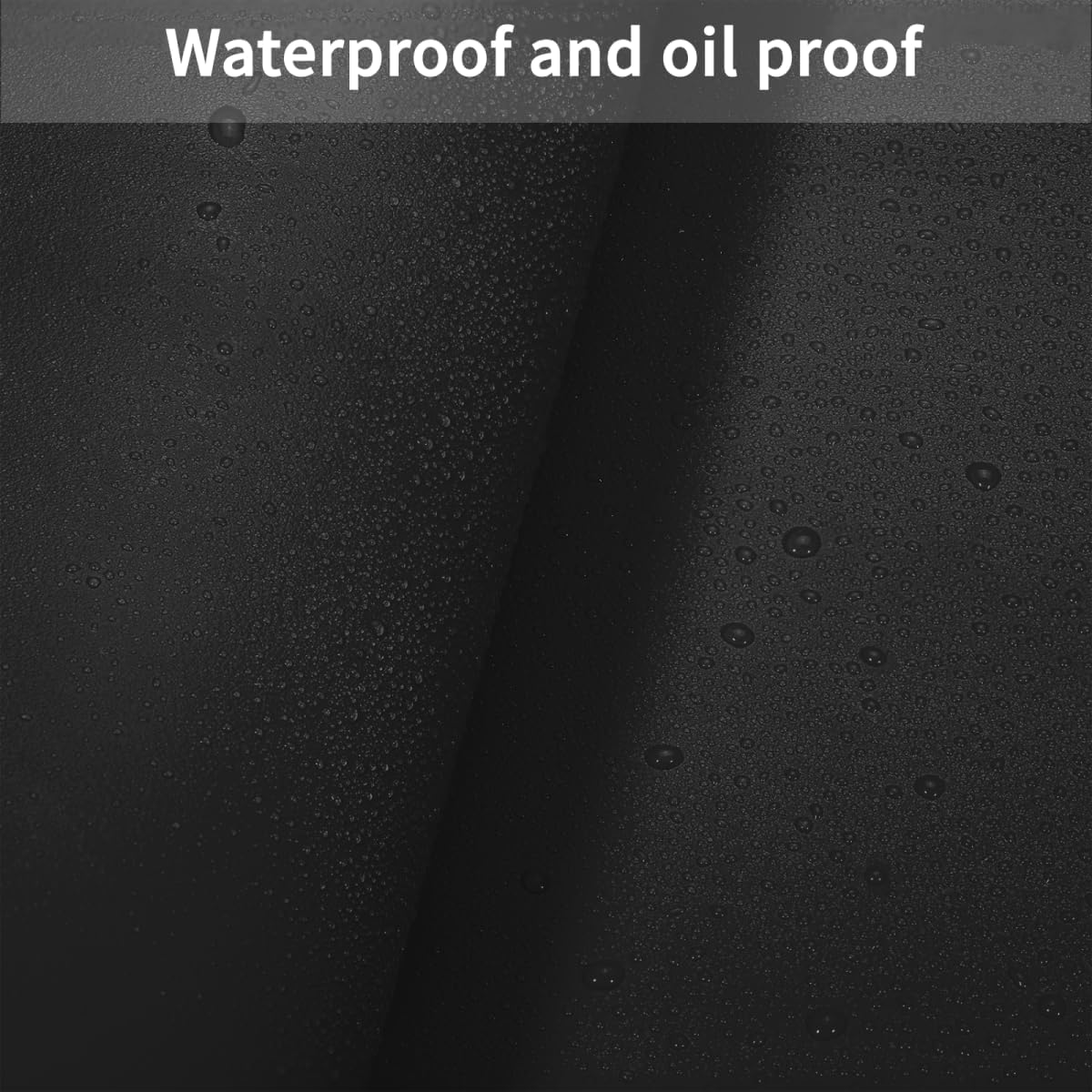 Leather Table Cover,1.8mm Thick,36x72 Inch Table Protector,Table Protector for Dining Room Table,Dining Room Table Protector Pad.(Black+Gray,36x72)